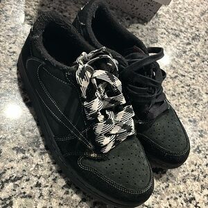 Travis Scott x Air Jordan 1 Retro Low OG SP 'Black Phantom'